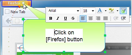 Inline Text Editor and Floating Format Toolbar