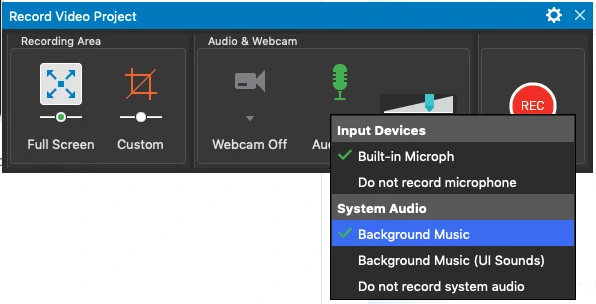 Record System Audio on macOS with ActivePresenter