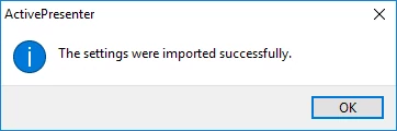Exporting and Importing Preferences