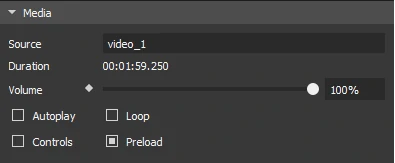Video playback options appear in the Properties pane.