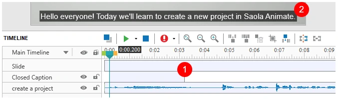 ActivePresenter makes it easy to add closed captions to your videos or courses.