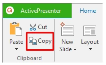 Copy, Cut, Paste, and Delete Objects