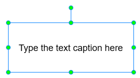 Inserting a Text Caption