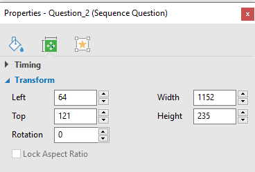 How to Resize Sequence Question