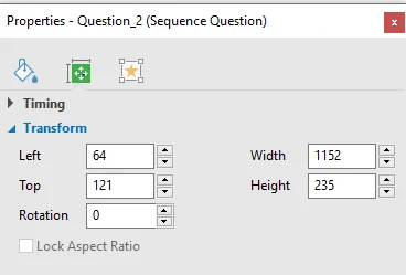 How to Resize Sequence Question
