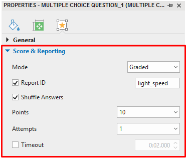 ActivePresenter comes with several LMS reporting-related options that make a training course trackable by LMSes.