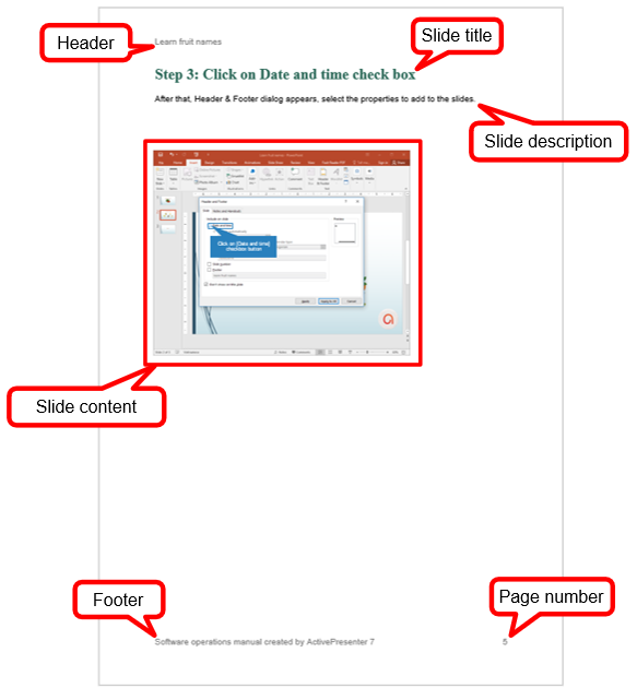 Creating Software Operations Manuals With ActivePresenter 7