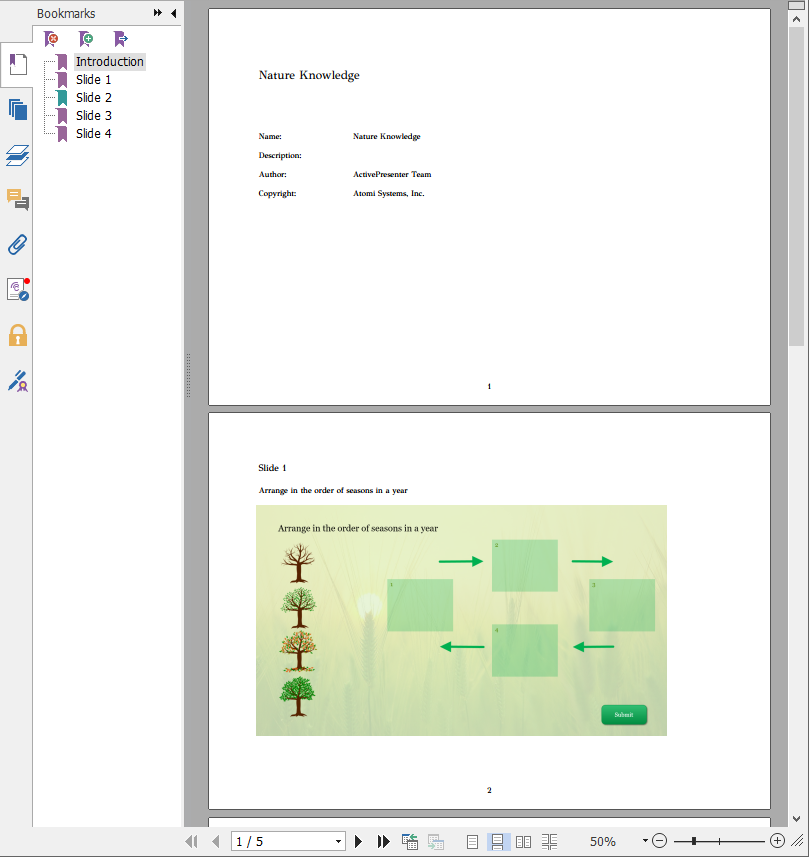 ActivePresenter Output Formats Overview ActivePresenter 7