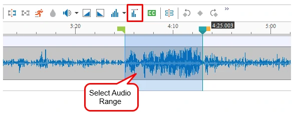 Using Audio Normalization in ActivePresenter