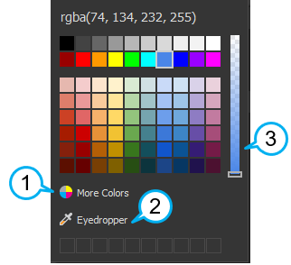 Choosing And Animating Color In Saola Animate Atomi Systems Inc - new studio color palette roblox