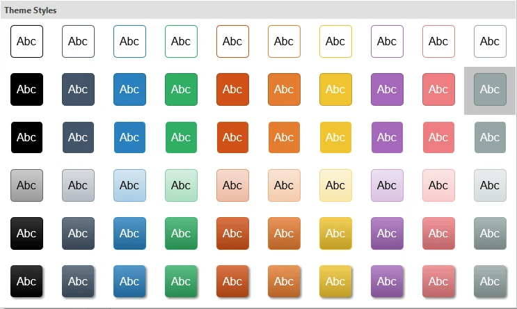 Quick style in ActivePresenter helps color an eLearning course 