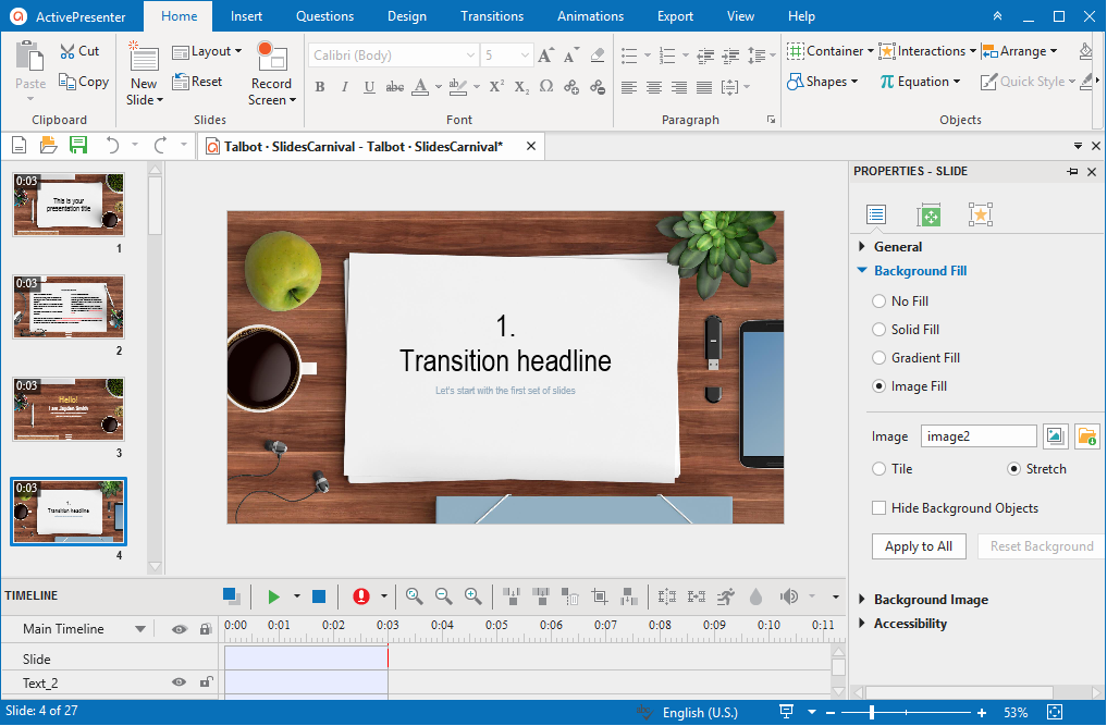 how to create a powerpoint presentation with photos