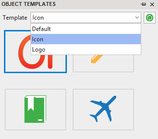 Object templates list