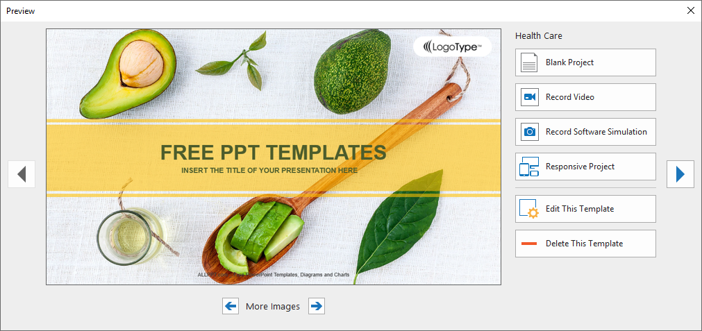Create and Use Slide Templates in ActivePresenter 8
