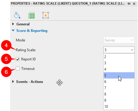 Set Scale and Reporting
