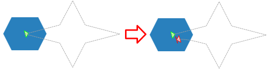 For closed paths like Shapes, Loops, and Stars, right-click the path and click Open Path to separate the start and end point.