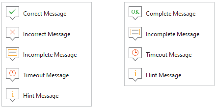 How to Add Feedback Messages