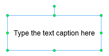 Default Text Caption after inserting