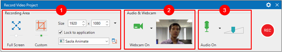 Record video demonstration with ActivePresenter 8