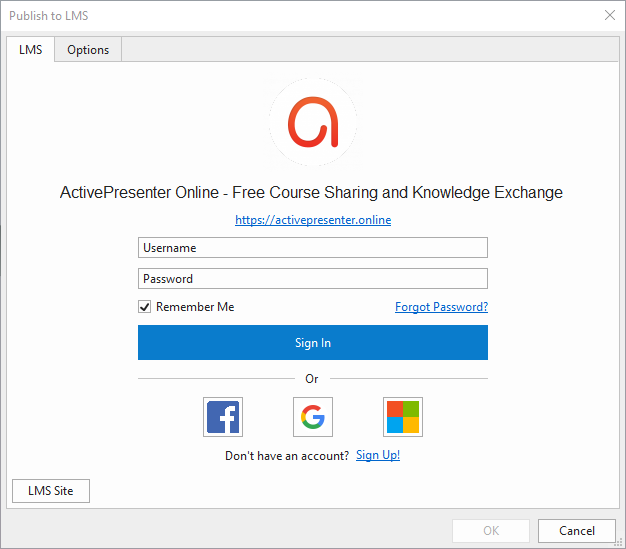Publish Your Course to LMS with ActivePresenter 8.1