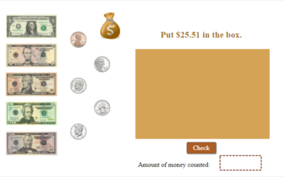 Create Counting Money Game Using Number Variables