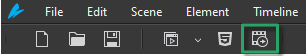 Simply click the Export to Video button in the dockable toolbar.