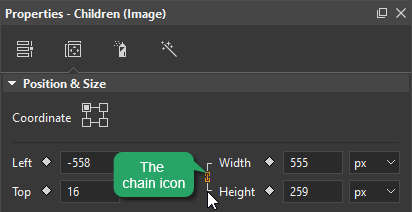 The Chain Icon