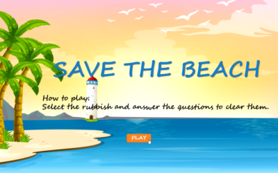 Create the Save the Beach Game in ActivePresenter 8