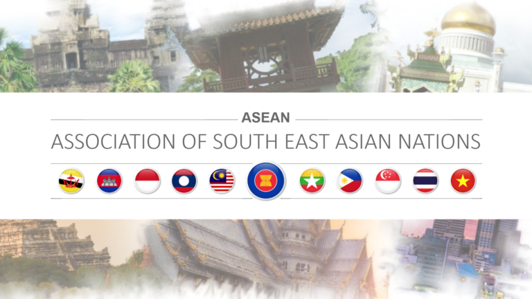 ASEAN infographic sample made with Saola Animate