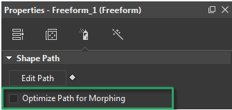 Optimize Path for Morphing