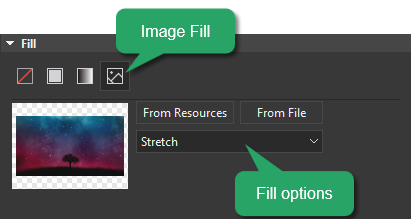 Set Background Fill Styles with Image Fill