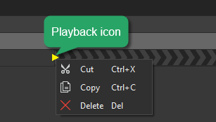 Playback icon