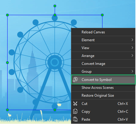 Use Symbols to Reuse Animations in Saola Animate 3