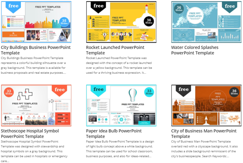 10 Amazing Places for PowerPoint Templates Free Download