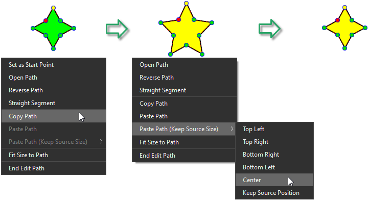 Paste Paths (Keep Source Size)