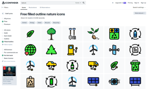 11 Special Sites to Download Free Icons for Commercial Use