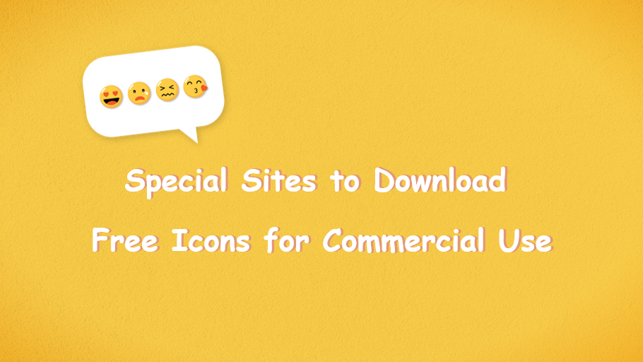 Sites to download free icons for commercial use