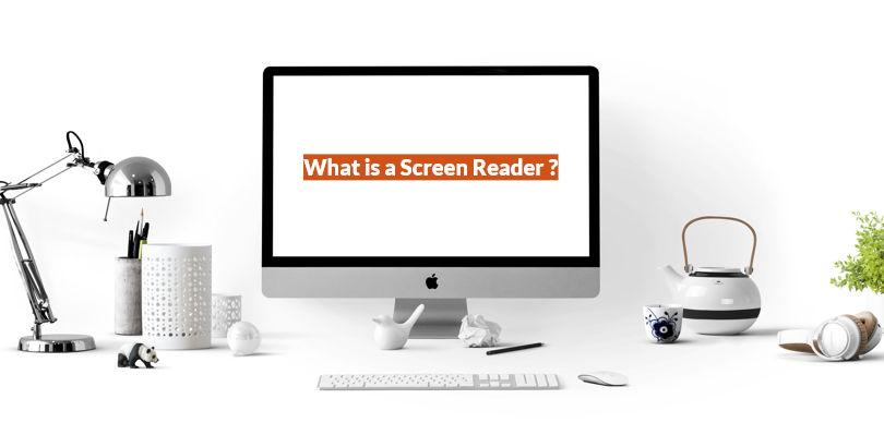 What is a screen reader?