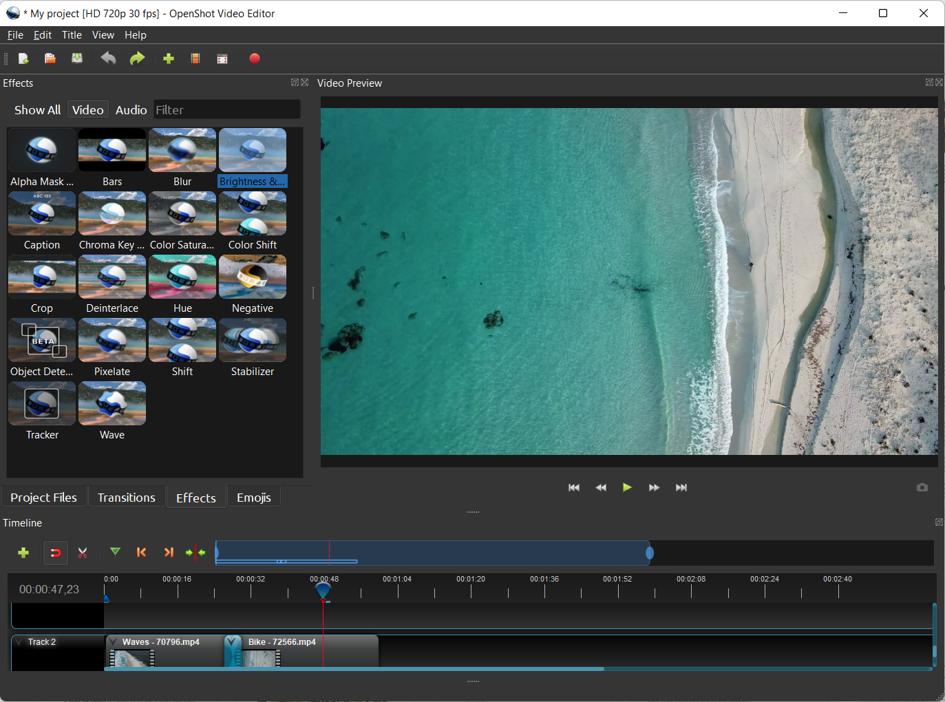 Video editor for PC free download, OpenShot
