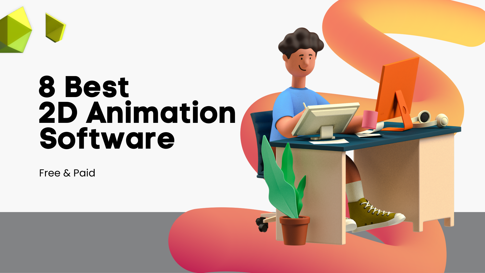 8 Best 2D Animation Software for Creators (Free&Paid)