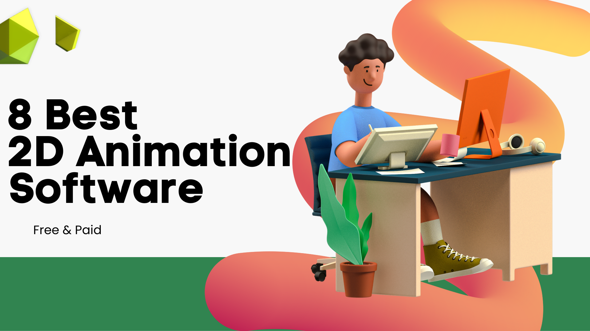 8 best 2D animation software free and paid