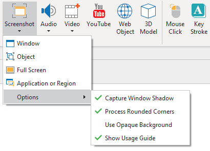 How to take a screenshot on Windows 11 using ActivePresenter?