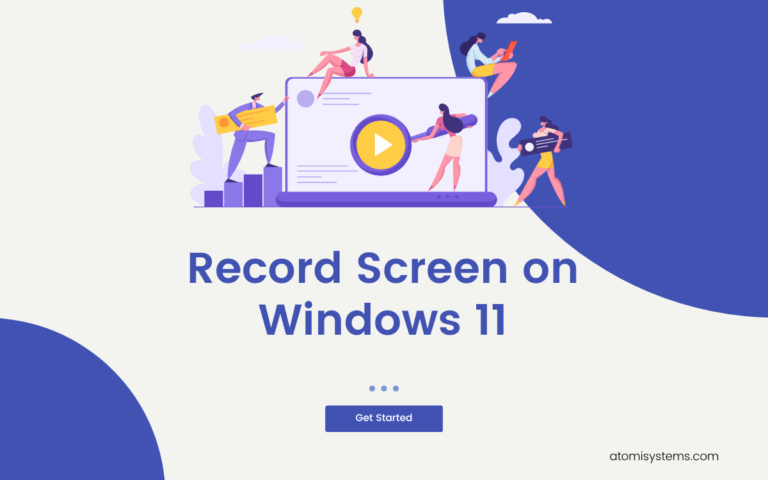 Record screen on windows 11