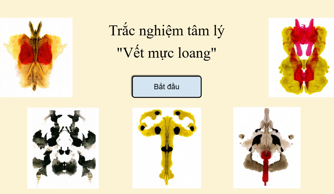 Trắc nghiệm vết mực loang