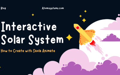 Interactive Solar System: How to Create with Saola Animate 3