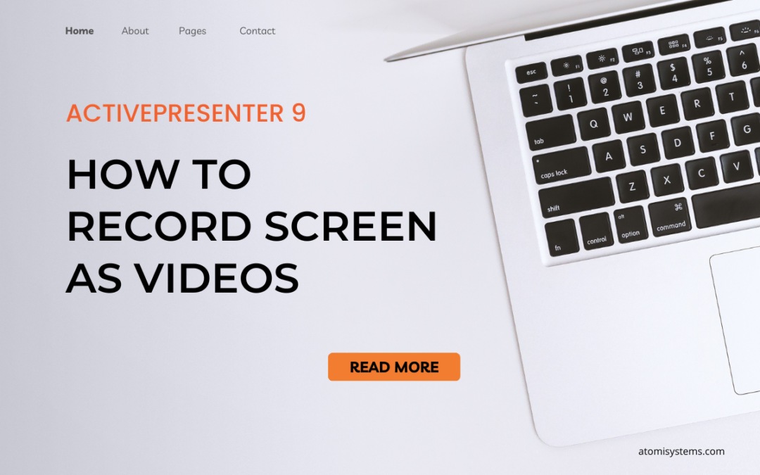 How to Record Screen as Video with ActivePresenter 9