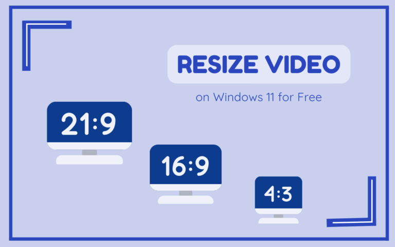 Resize Video on Windows 11