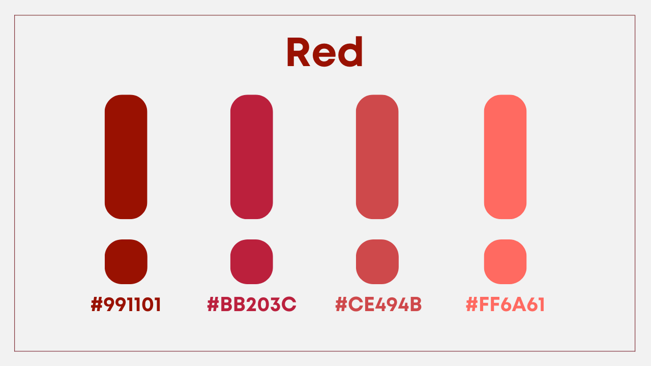 red palettes elearning course design