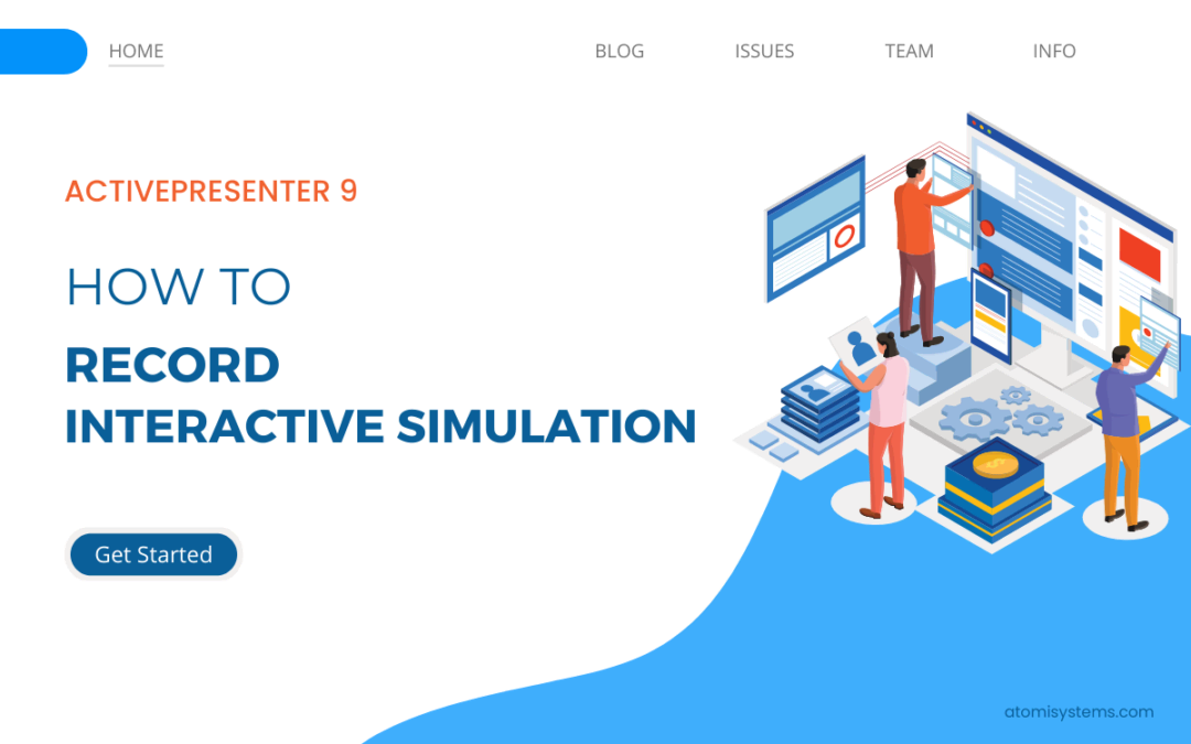 How to Record Interactive Simulation in ActivePresenter 9