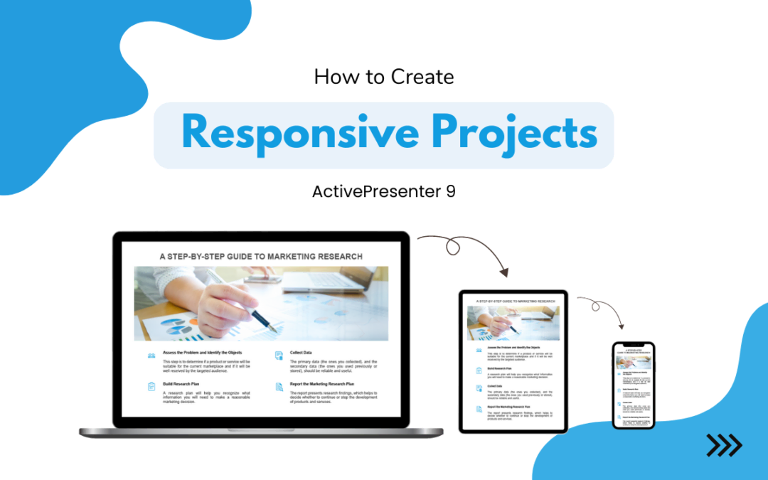 How to Create a Responsive Project in ActivePresenter 9